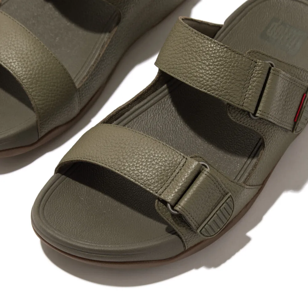 รองเท้าแตะ ผู้ชาย รุ่น GOGH MOC MENS ADJUSTABLE LEATHER SLIDES