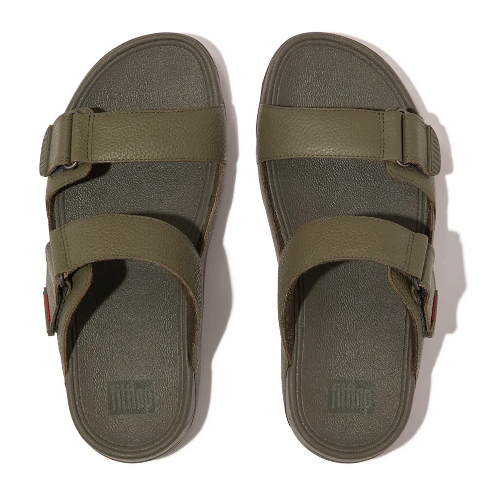 รองเท้าแตะ ผู้ชาย รุ่น GOGH MOC MENS ADJUSTABLE LEATHER SLIDES