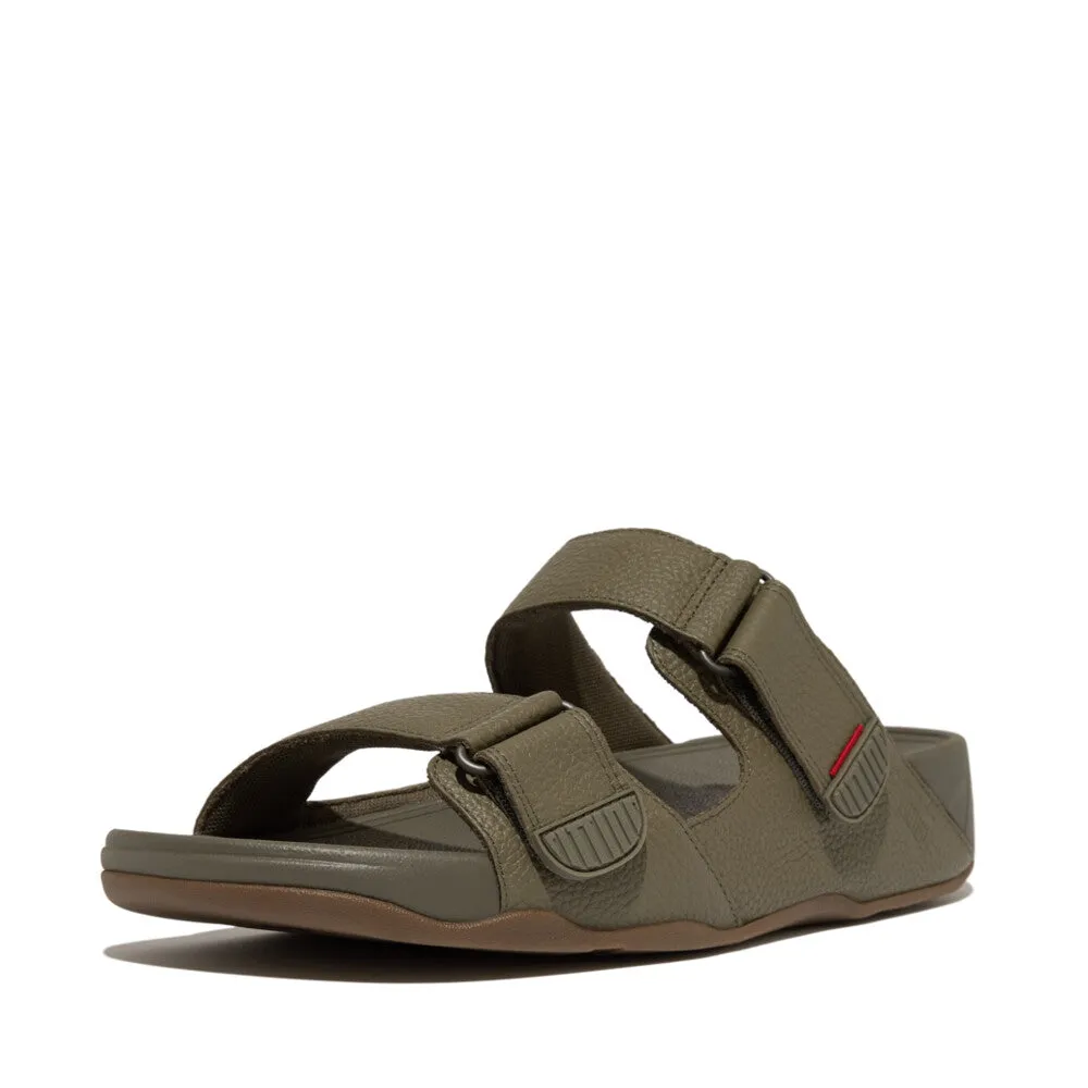 รองเท้าแตะ ผู้ชาย รุ่น GOGH MOC MENS ADJUSTABLE LEATHER SLIDES