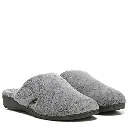 10000148051 VIONIC WOMEN'S INDULGE GEMMA SLIPPER - LIGHT GRAY - SIZE 9 - Like New