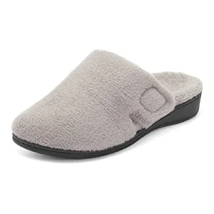 10000148051 VIONIC WOMEN'S INDULGE GEMMA SLIPPER - LIGHT GRAY - SIZE 9 - Like New