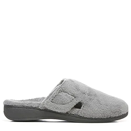 10000148051 VIONIC WOMEN'S INDULGE GEMMA SLIPPER - LIGHT GRAY - SIZE 9 - Like New