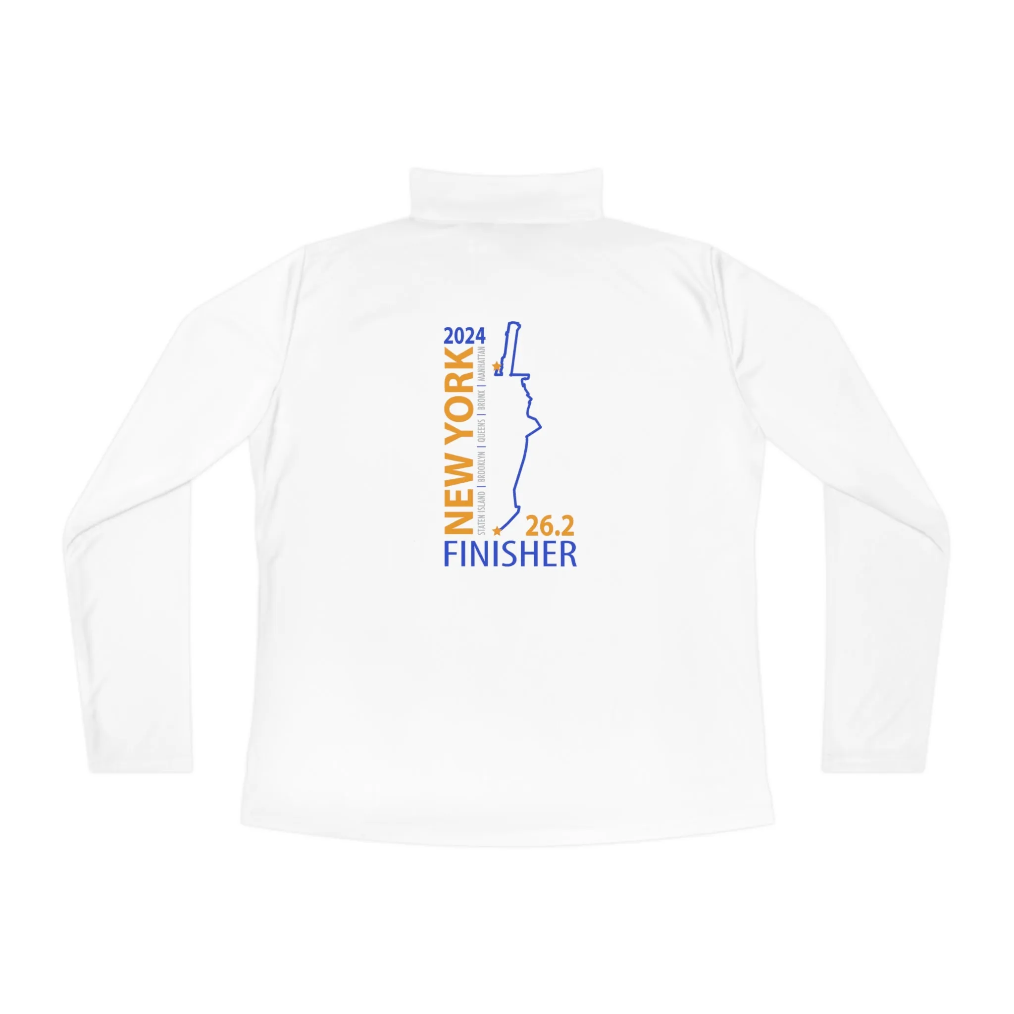 2024 NYC Finisher Ladies Quarter-Zip Pullover- Please check size chart