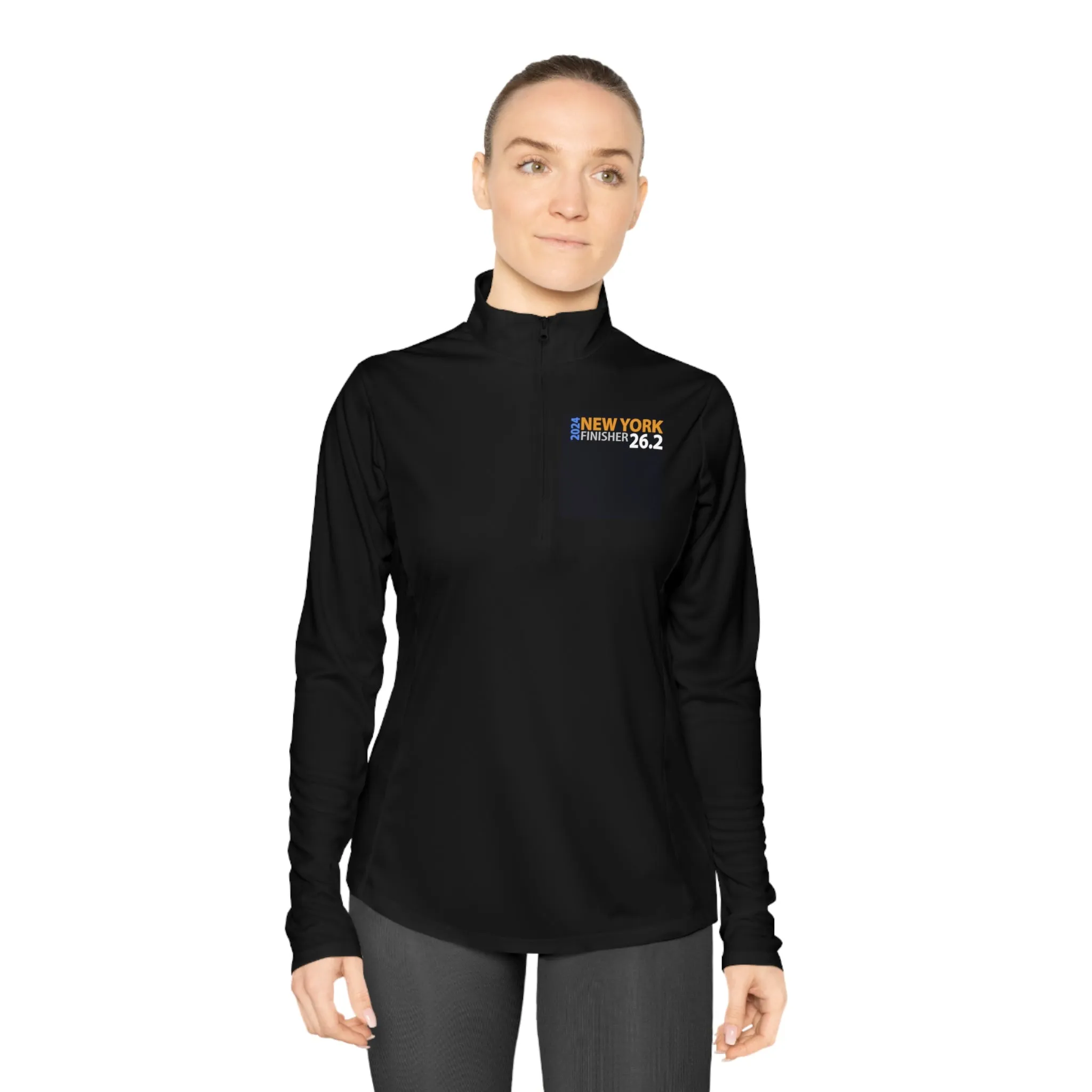 2024 NYC Finisher Ladies Quarter-Zip Pullover- Please check size chart