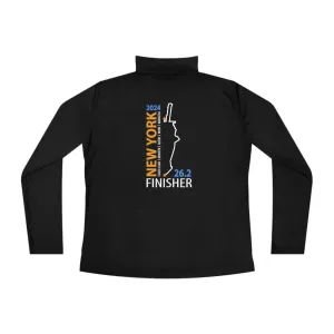 2024 NYC Finisher Ladies Quarter-Zip Pullover- Please check size chart