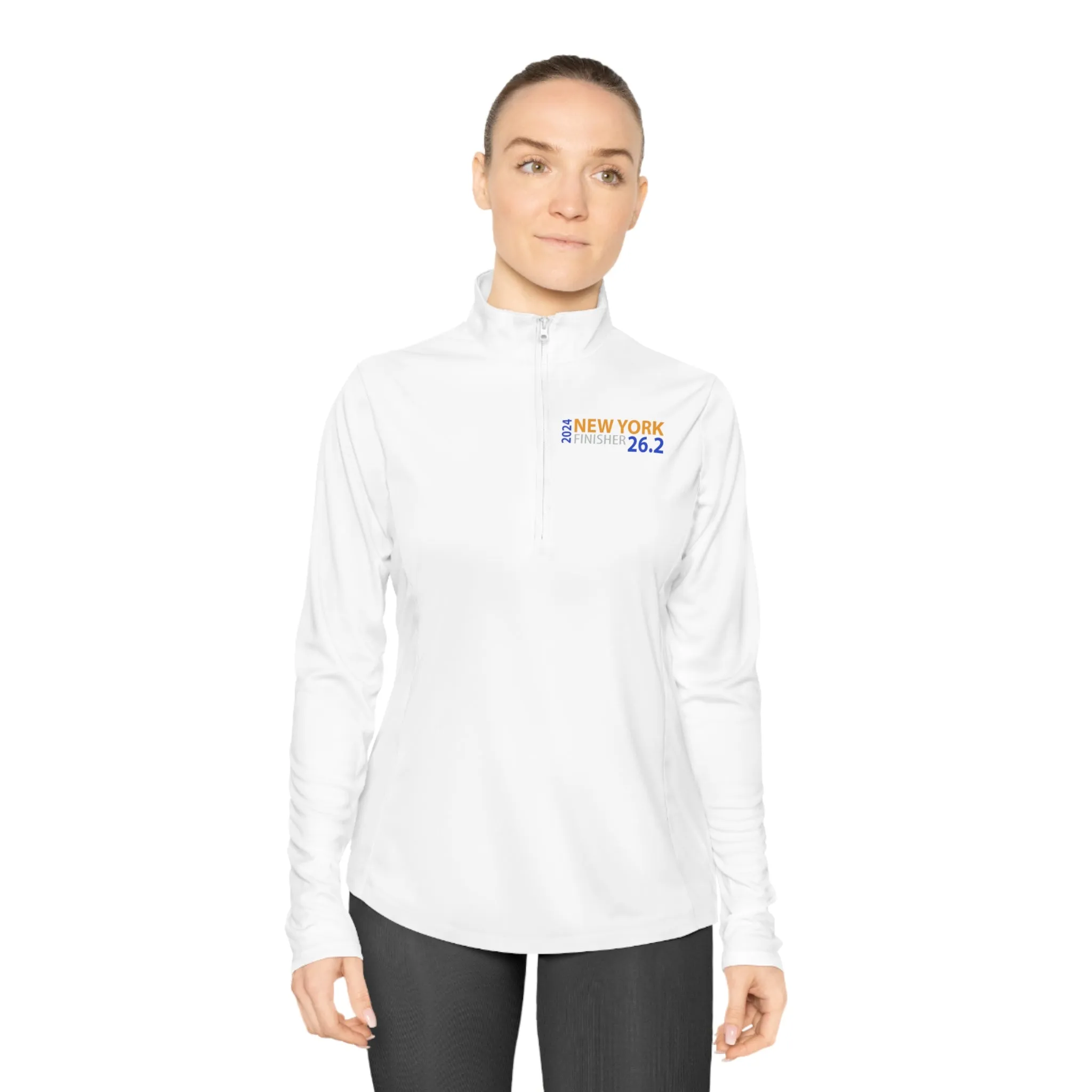 2024 NYC Finisher Ladies Quarter-Zip Pullover- Please check size chart
