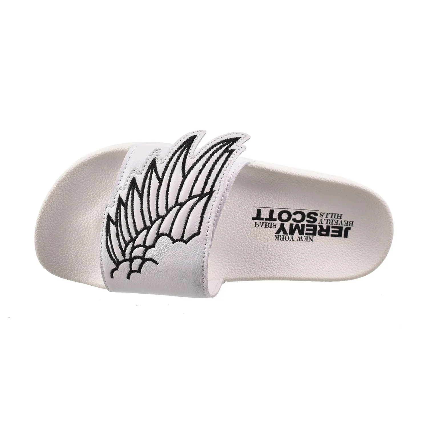 Adidas JS Monogram Adilette Wings Men's Slide Sandals White/Black