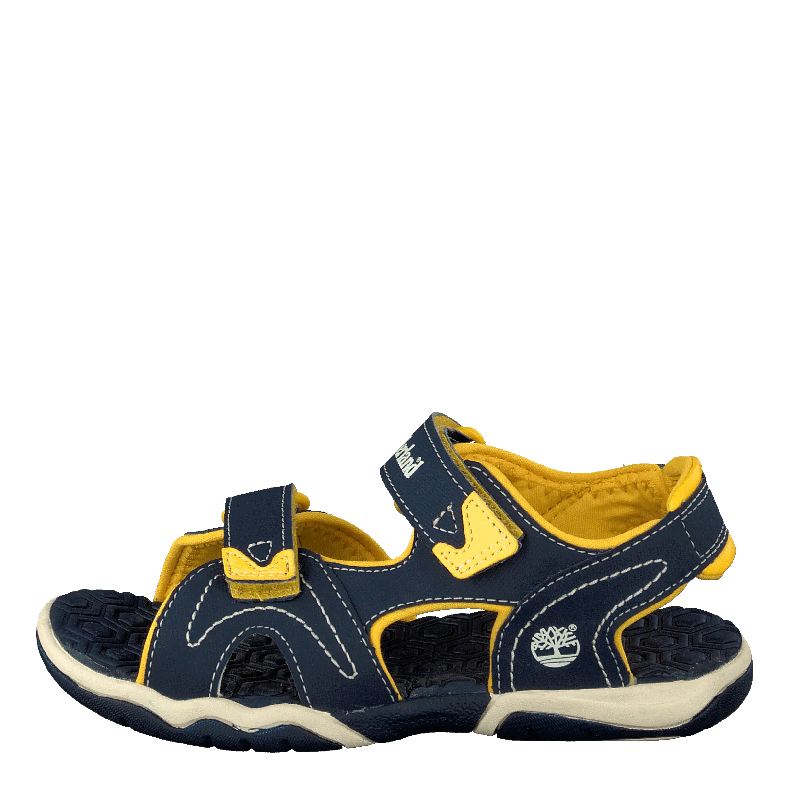 Adventure 2-strap sandal Navy/Yellow