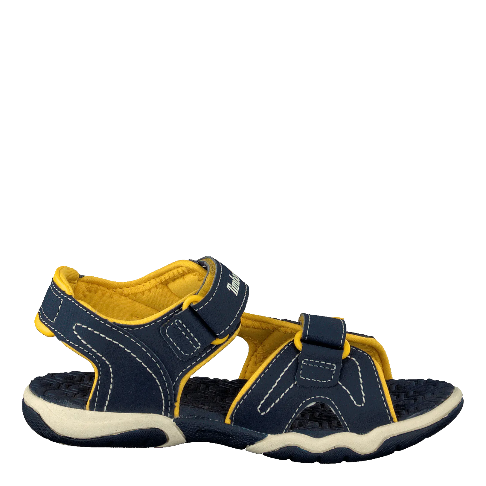 Adventure 2-strap sandal Navy/Yellow
