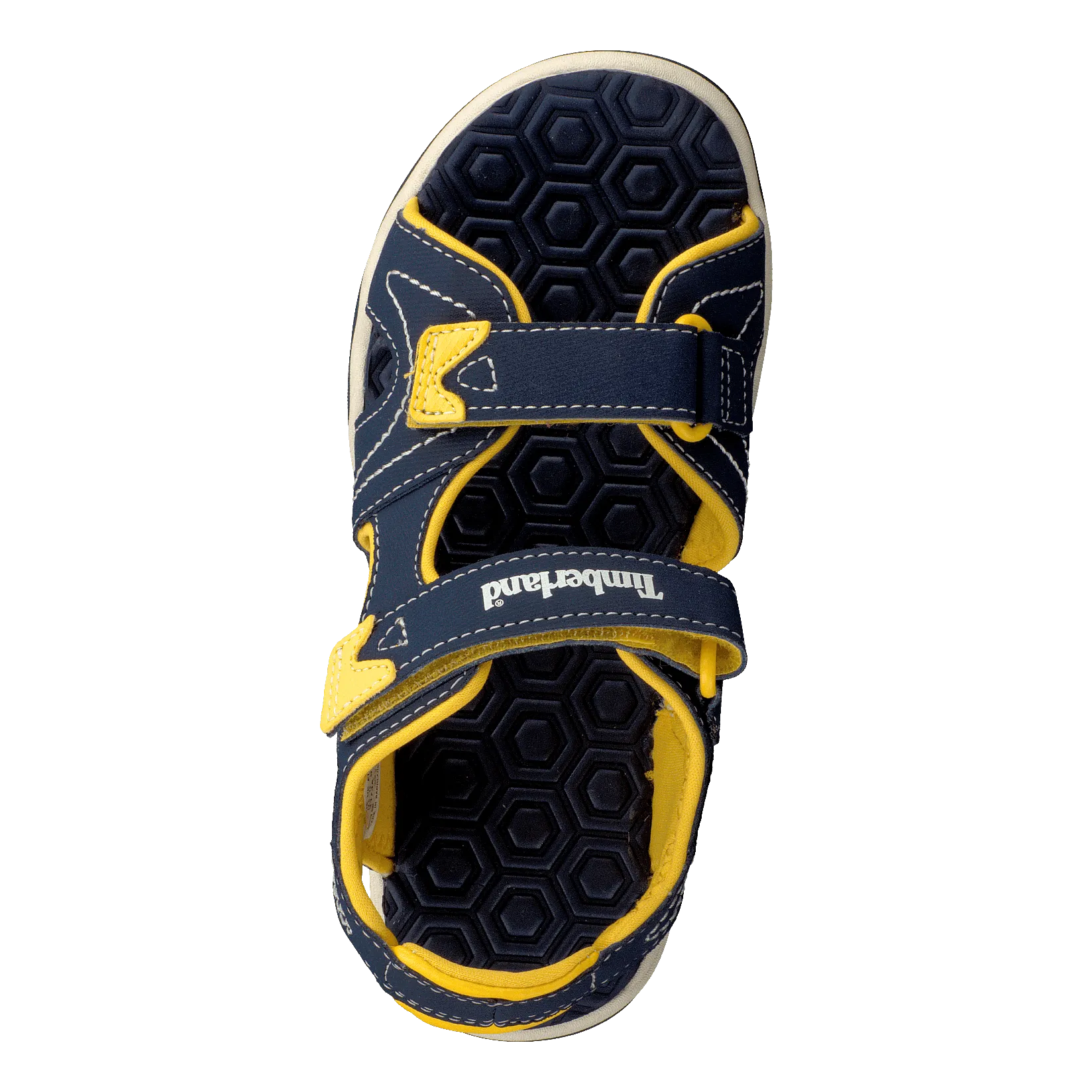Adventure 2-strap sandal Navy/Yellow