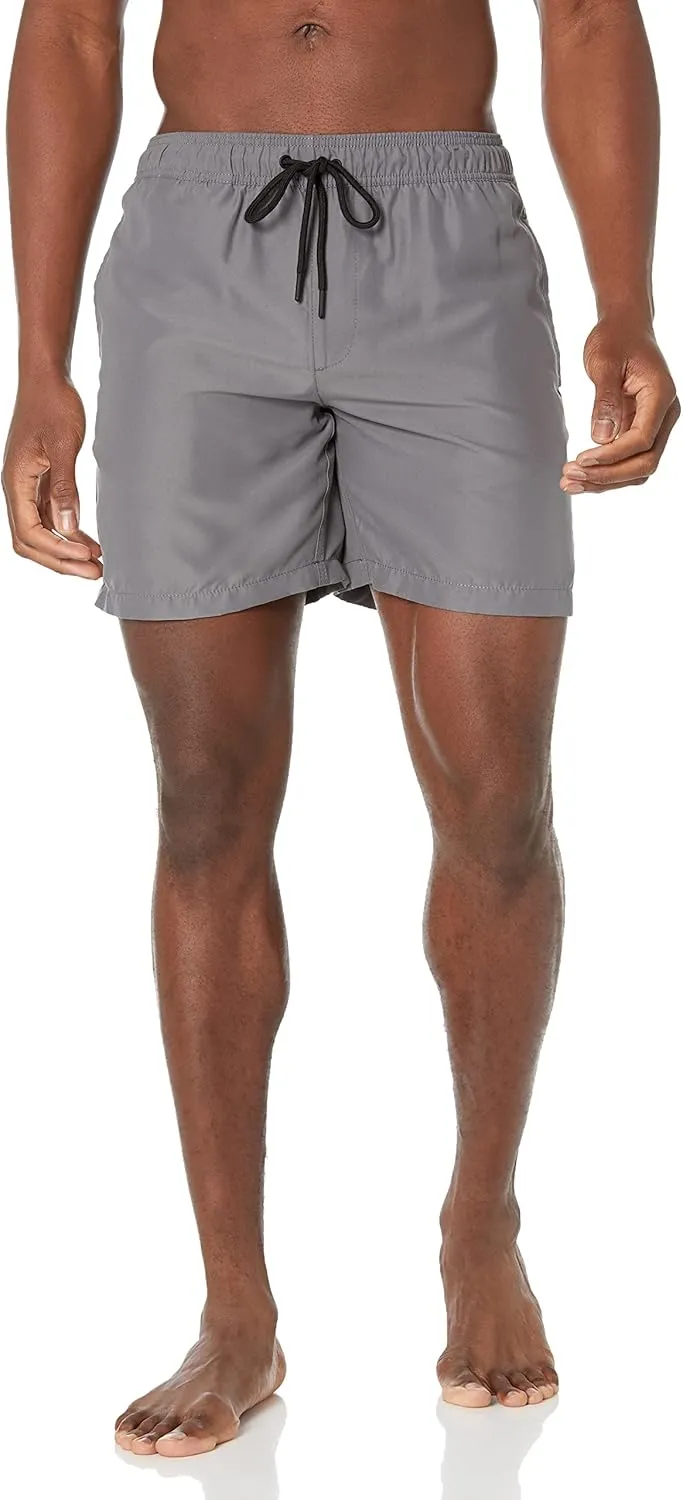 Amazon Essentials Men's 7" Quick-Dry Swim Trunk