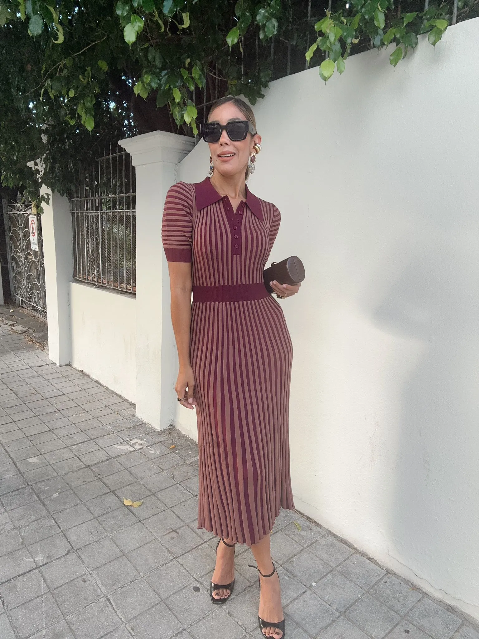 Aria Knit Midi Dress