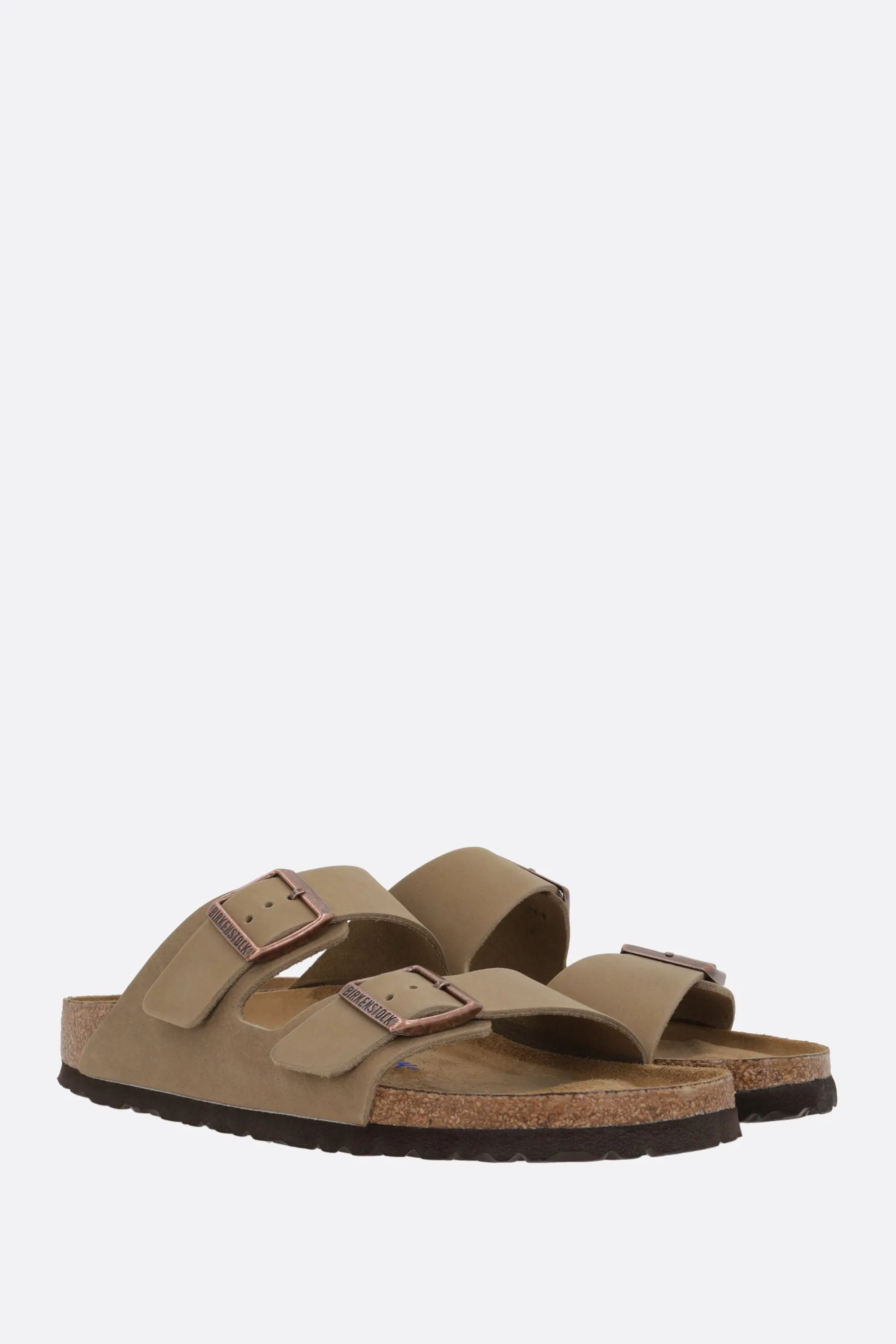 Arizona BS nabuk flat sandals (Narrow Fit)