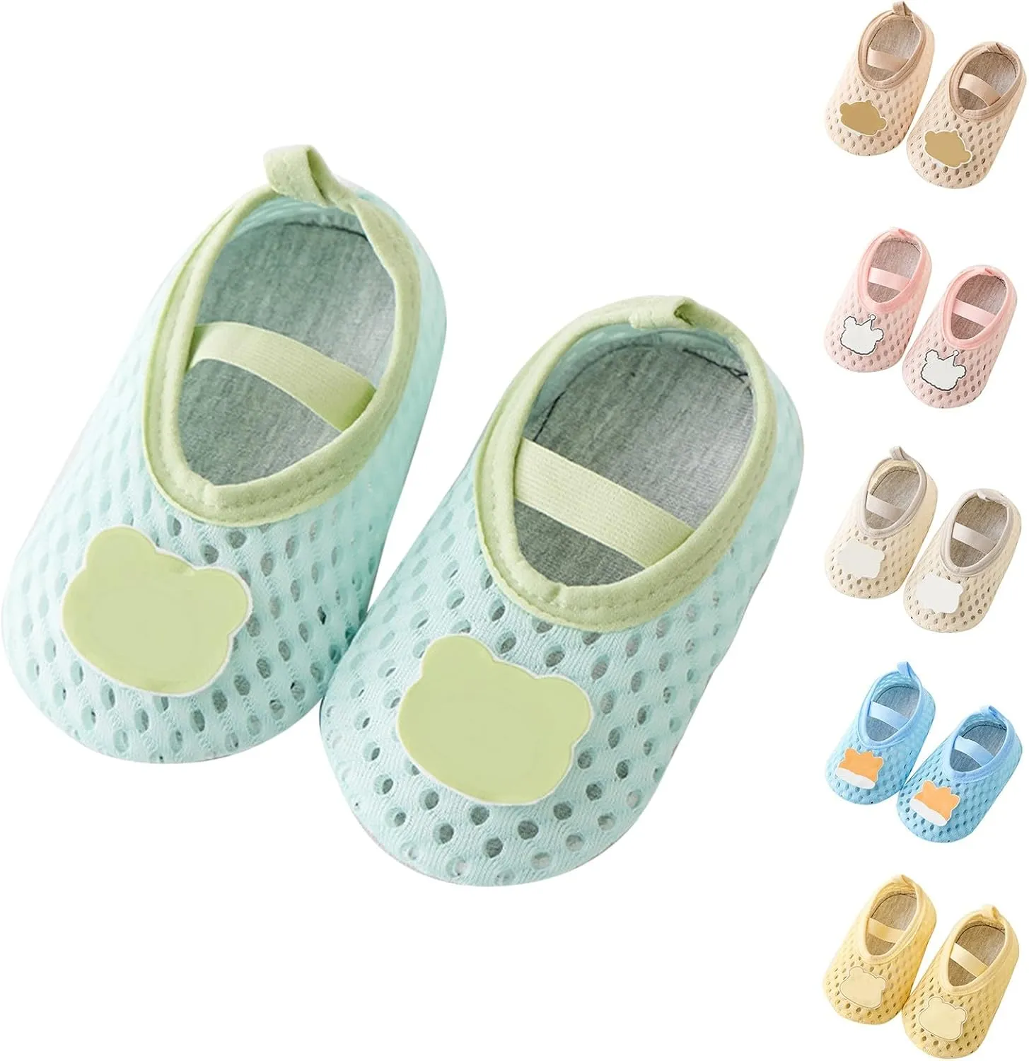 Baby Girls Boys Sandals Cartoon Lightweight Non-slip Quick-Dry Sandals Infant Comfortable Summer Beach Water Shoes