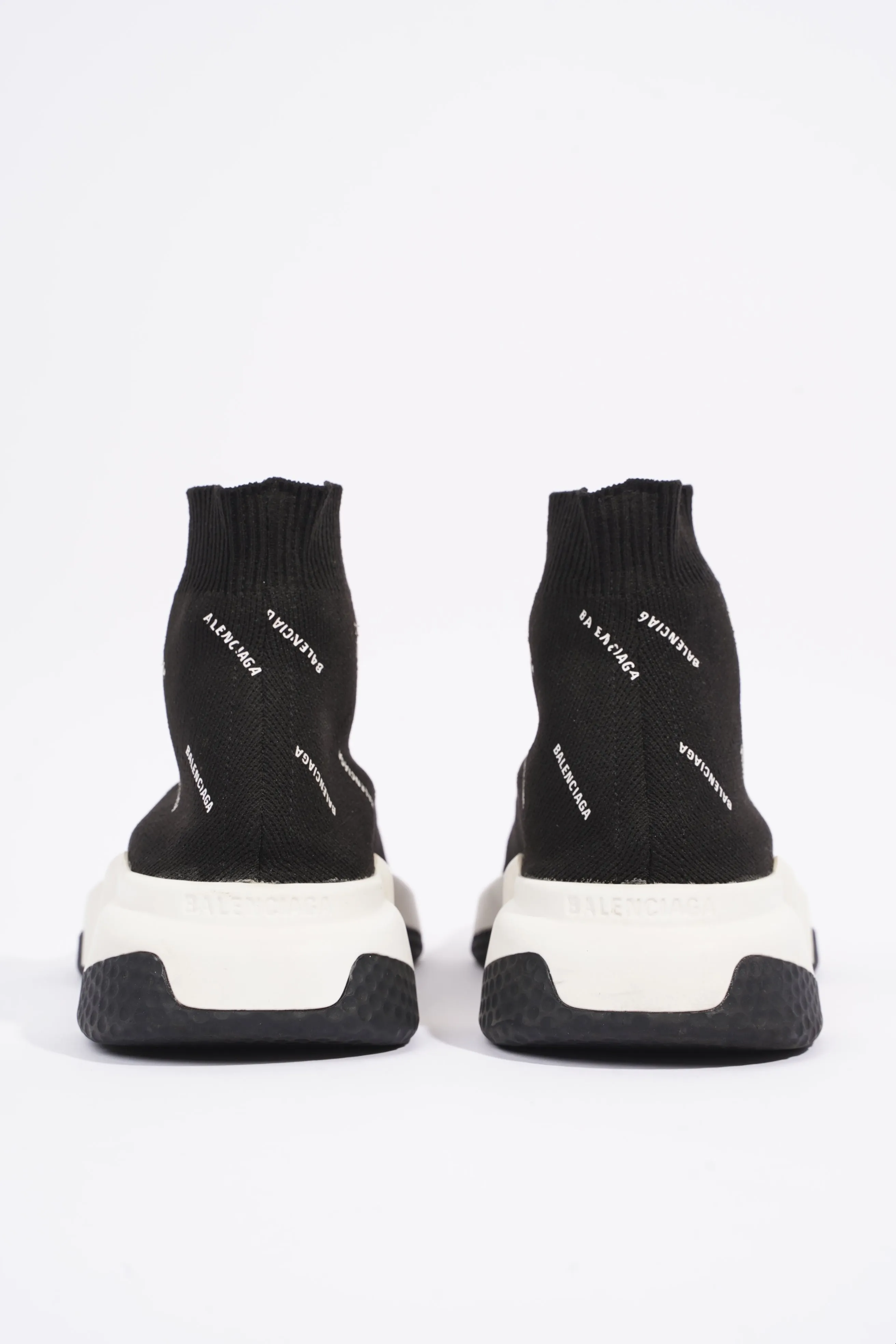 Balenciaga Womens Speed Black Printed All Over EU 37 / UK 4