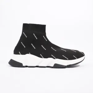 Balenciaga Womens Speed Print All Over Black EU 41 / UK 8