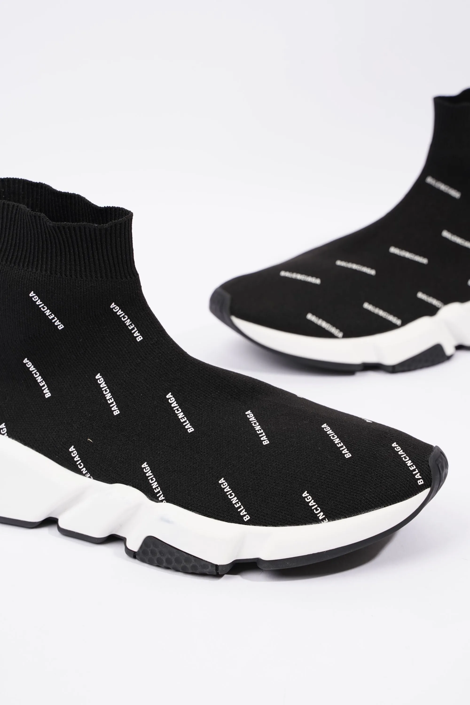 Balenciaga Womens Speed Print All Over Black EU 41 / UK 8
