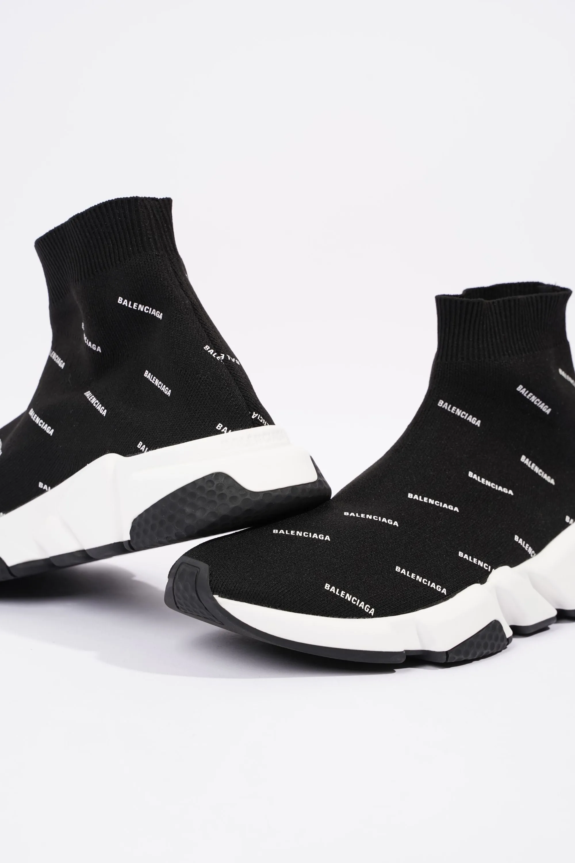 Balenciaga Womens Speed Print All Over Black EU 41 / UK 8