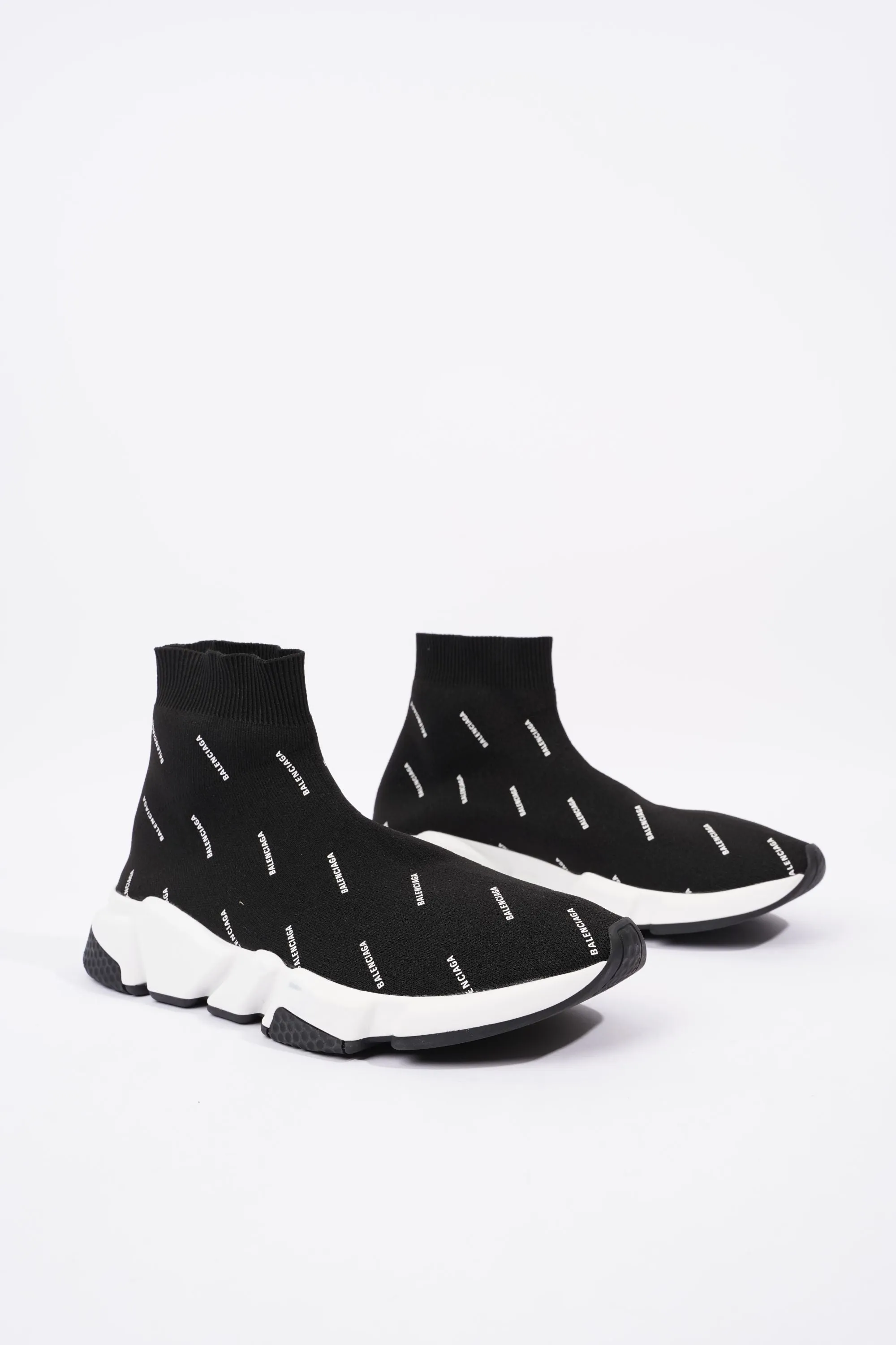 Balenciaga Womens Speed Print All Over Black EU 41 / UK 8
