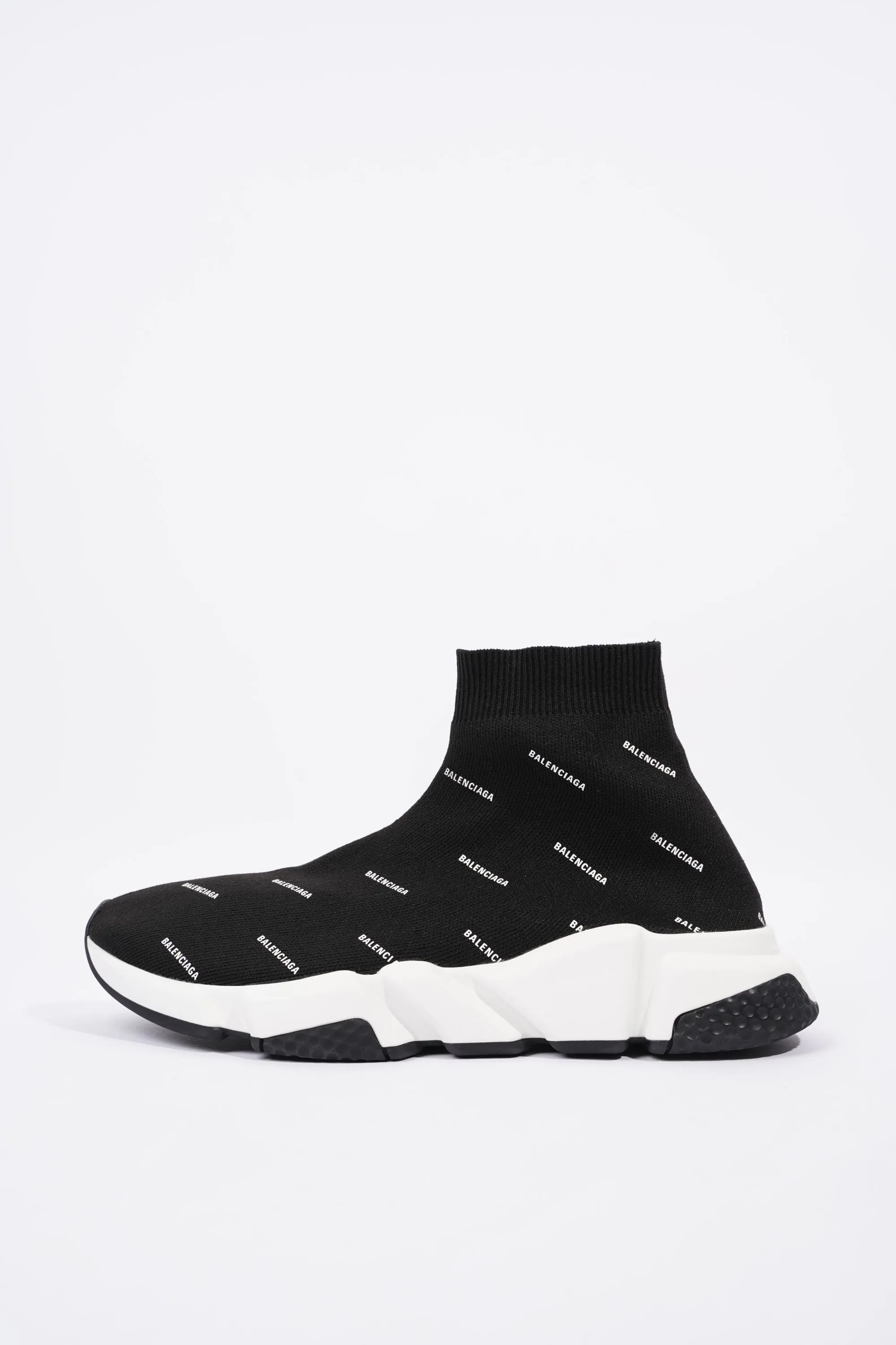 Balenciaga Womens Speed Print All Over Black EU 41 / UK 8