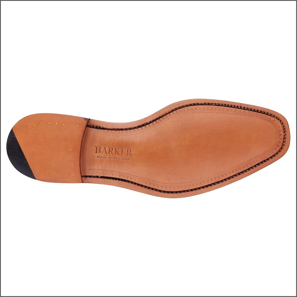 Barker Leo Black Calf Derby Shoe@