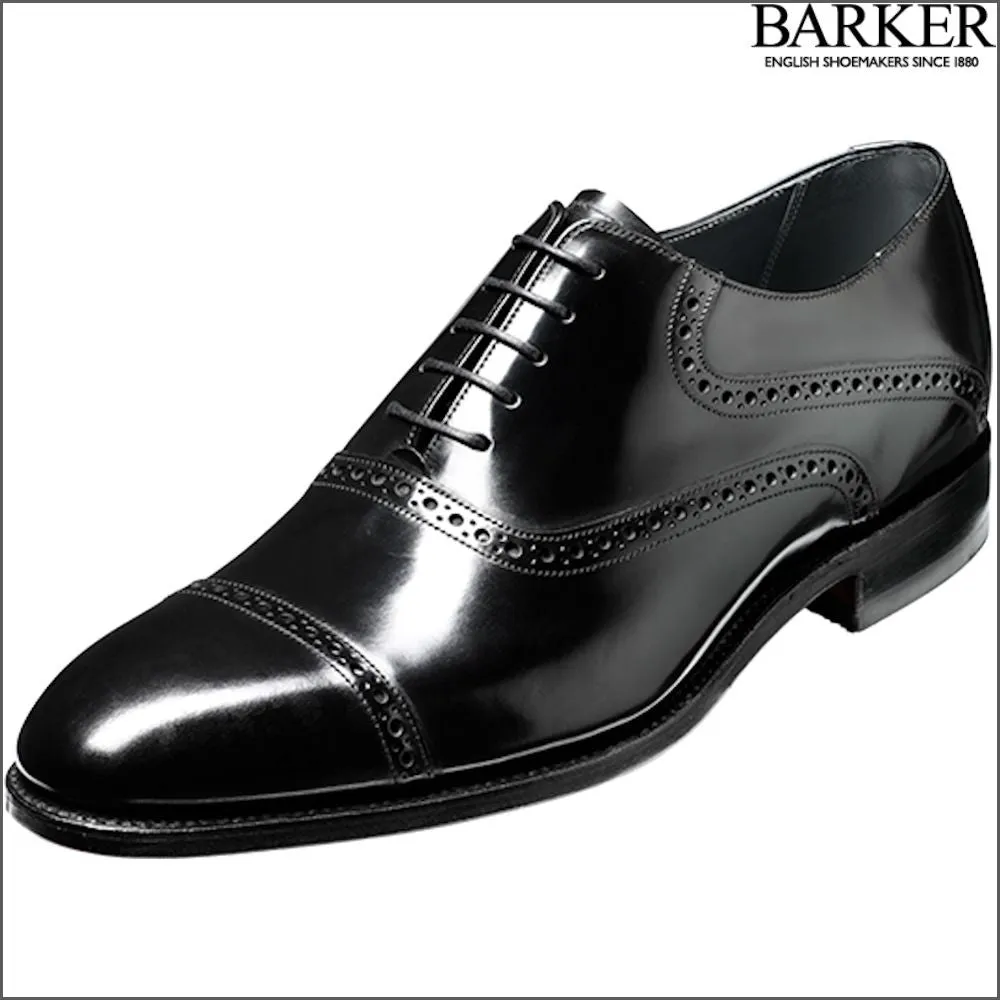 Barker Wilton Oxford Toe Cap--