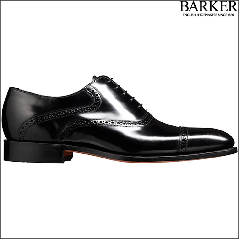 Barker Wilton Oxford Toe Cap--