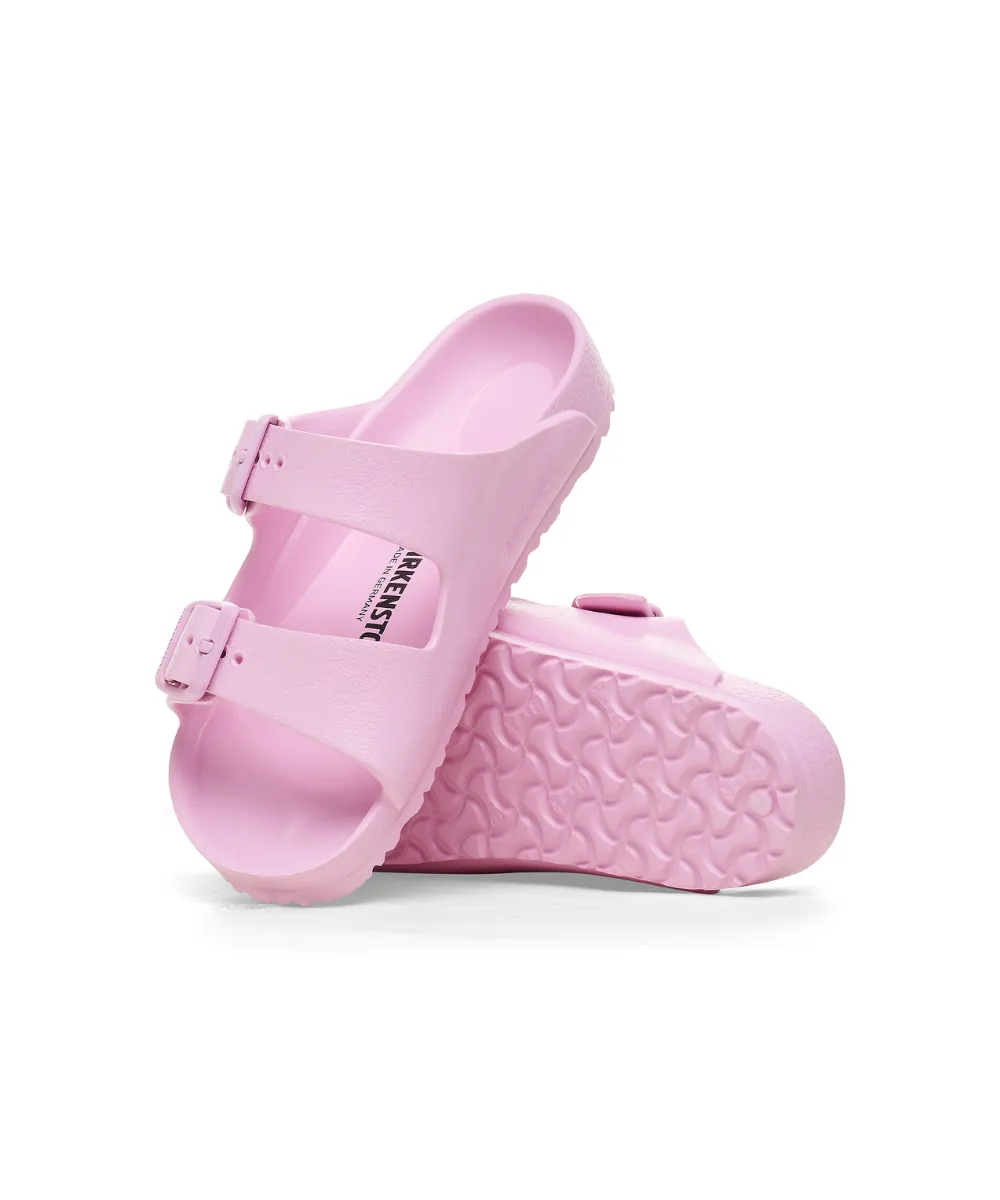 BIRKENSTOCK ARIZONA KIDS ESSENTIALS NARROW FIT IN FONDANT PINK