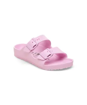 BIRKENSTOCK ARIZONA KIDS ESSENTIALS NARROW FIT IN FONDANT PINK
