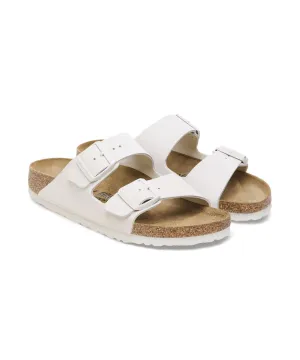 BIRKENSTOCK ARIZONA NARROW FIT IN ANTIQUE WHITE