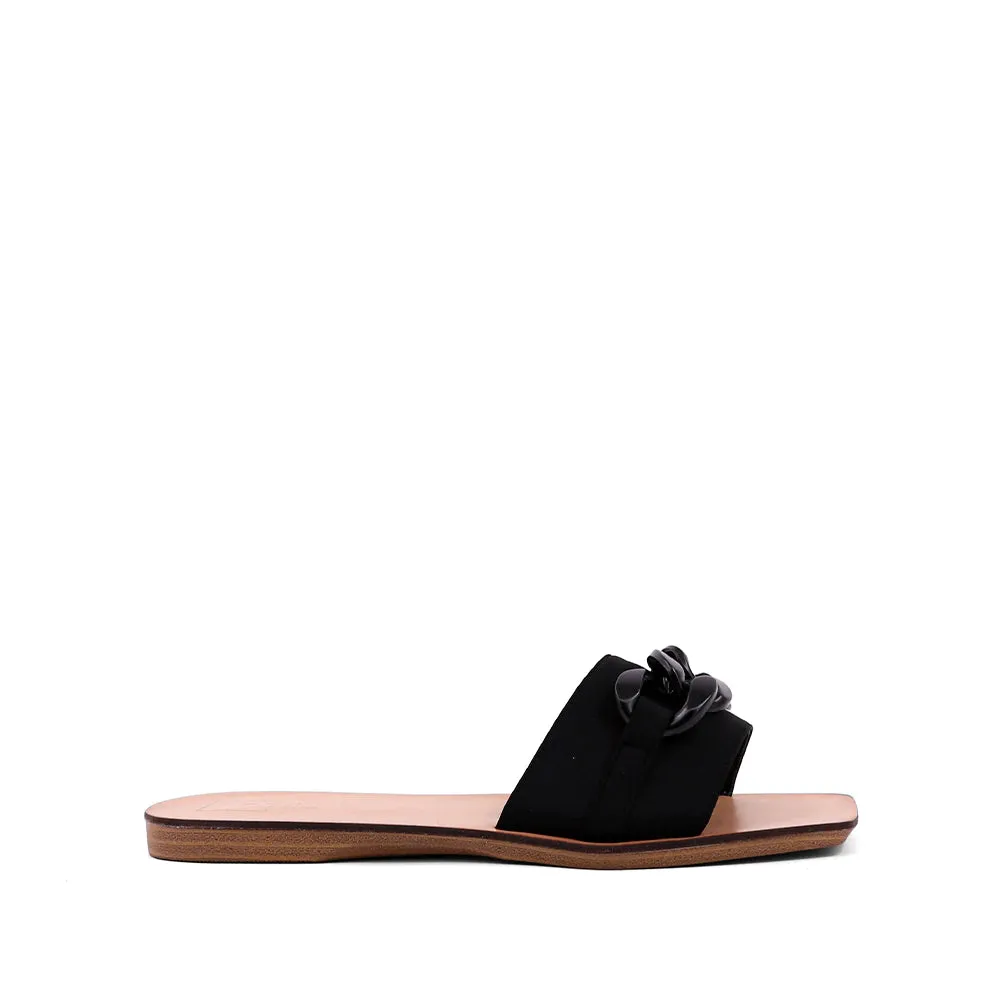 Black Chain Dilia Sandal