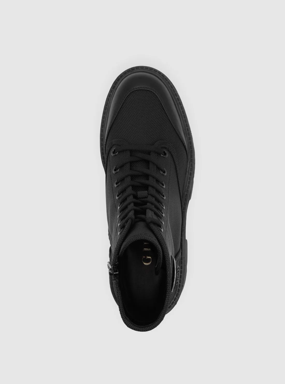 Black Shuna Lace Up Boots