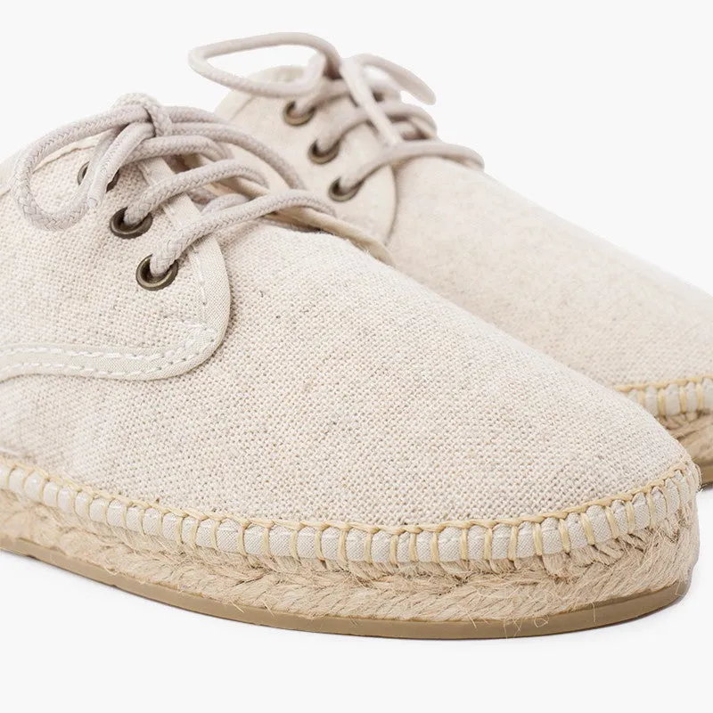 Blucher Linen Sole Espadrille