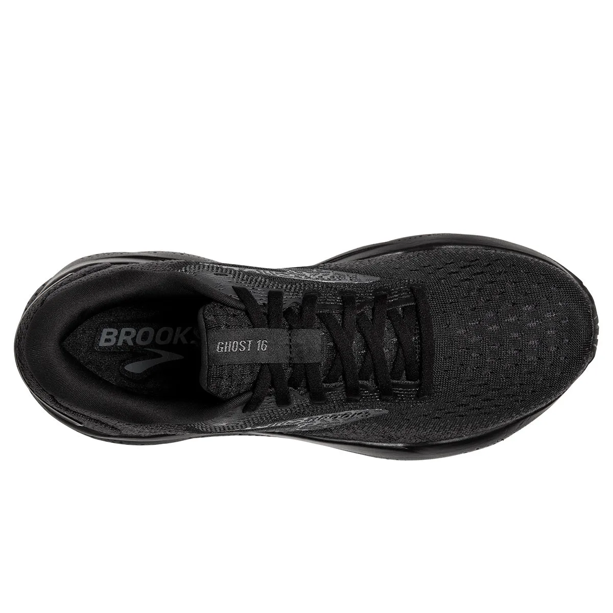Brooks Ghost 16 Mens | Black/black/ebony