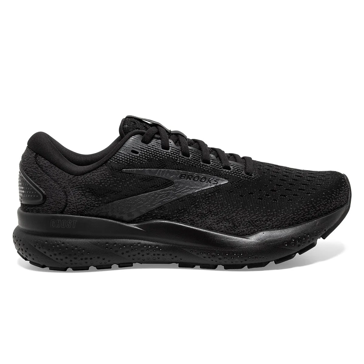 Brooks Ghost 16 Mens | Black/black/ebony
