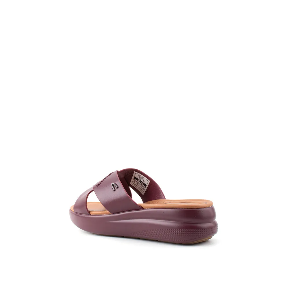 camel active Women Victoria 1 Cross-Strap Sandals -782402-YR01SV-29-MAROON