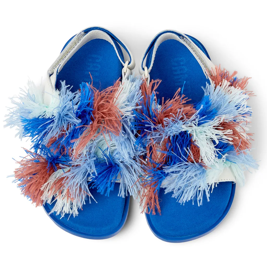 Camper For Kids Frilly Sandals