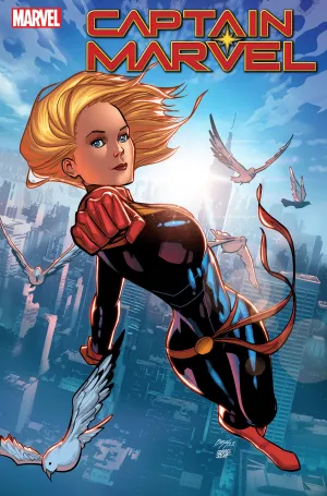 CAPTAIN MARVEL 38 BAZALDUA VARIANT