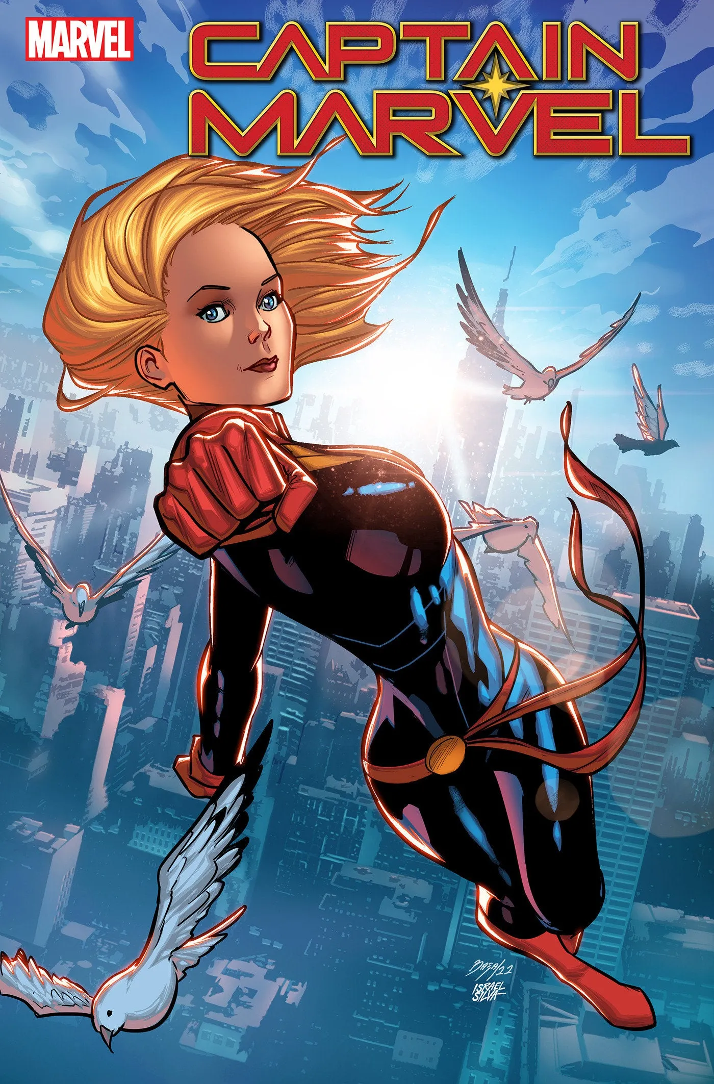 CAPTAIN MARVEL 38 BAZALDUA VARIANT