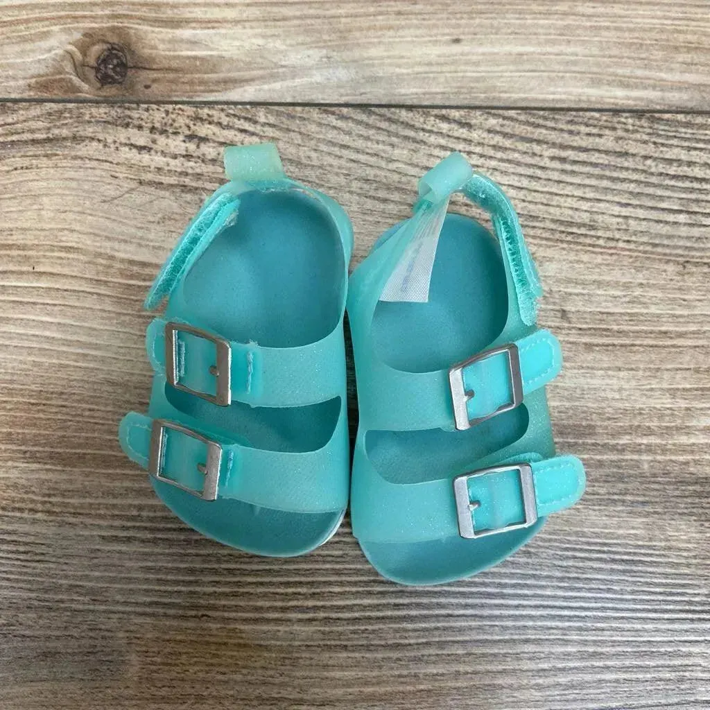 Carter's Baby Buckle Jelly Soft Sandals sz Newborn