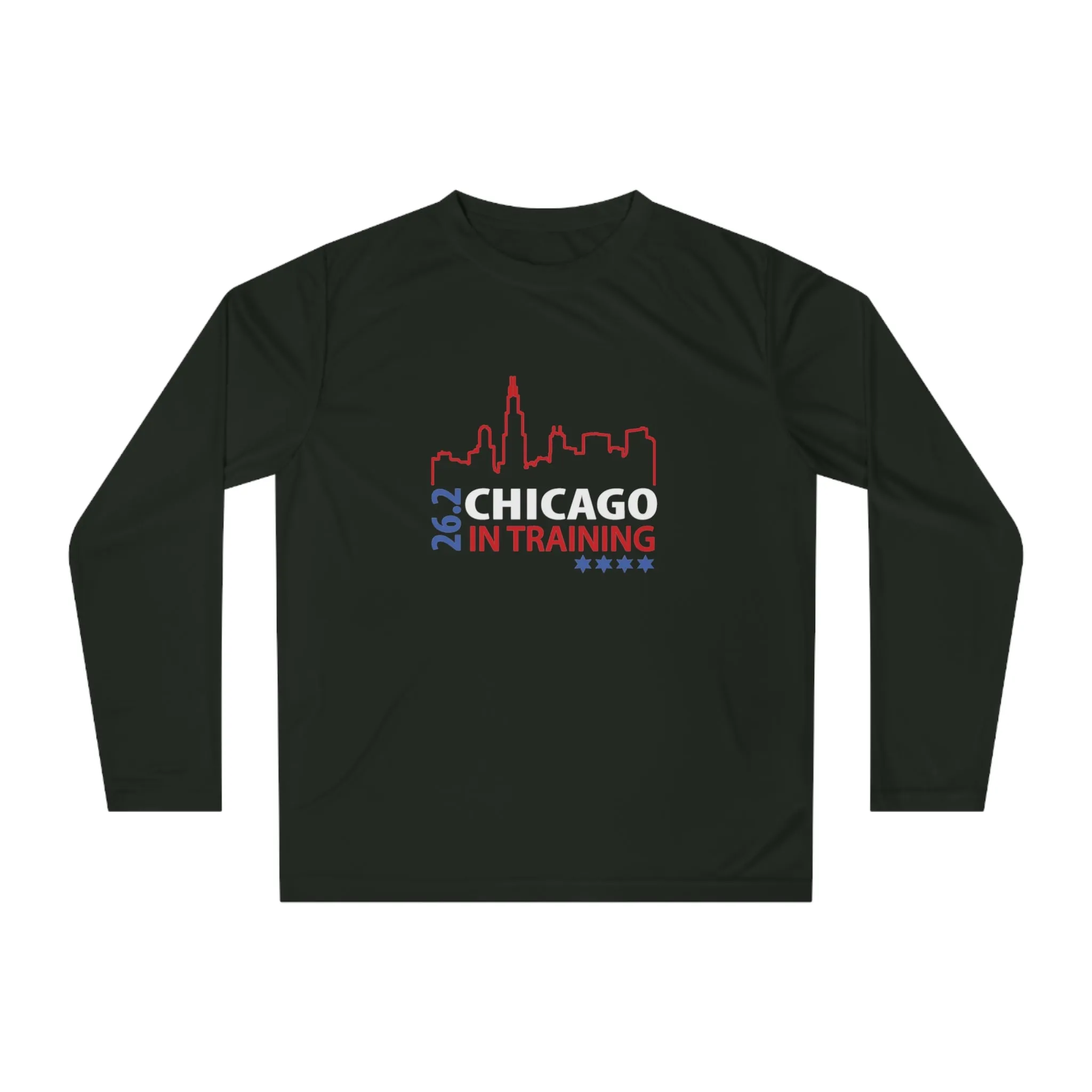 Chicago 26.2 in training Unisex Performance Long Sleeve Shirt