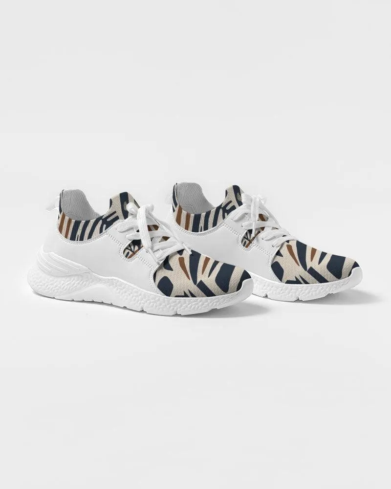 Clothed In Glory Signature Wear African Print Women's Two-Tone Sneaker/Shoes