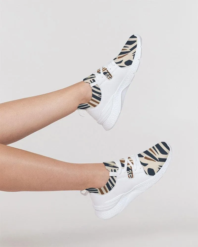 Clothed In Glory Signature Wear African Print Women's Two-Tone Sneaker/Shoes
