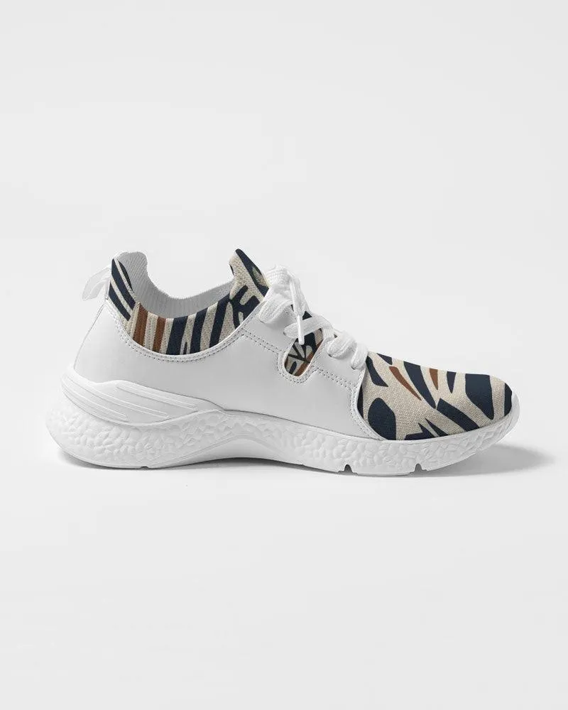 Clothed In Glory Signature Wear African Print Women's Two-Tone Sneaker/Shoes