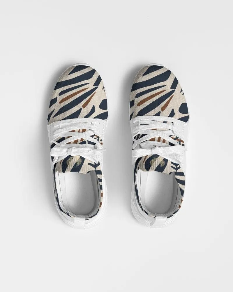 Clothed In Glory Signature Wear African Print Women's Two-Tone Sneaker/Shoes