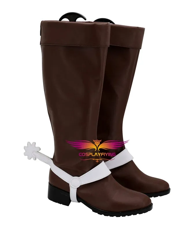 Comics Anime JoJo's Bizarre Adventure Diego Brando Cosplay Shoes Boots Custom Made for Adult Men and Women Halloween Carnival