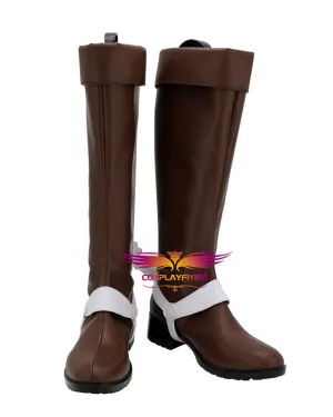 Comics Anime JoJo's Bizarre Adventure Diego Brando Cosplay Shoes Boots Custom Made for Adult Men and Women Halloween Carnival