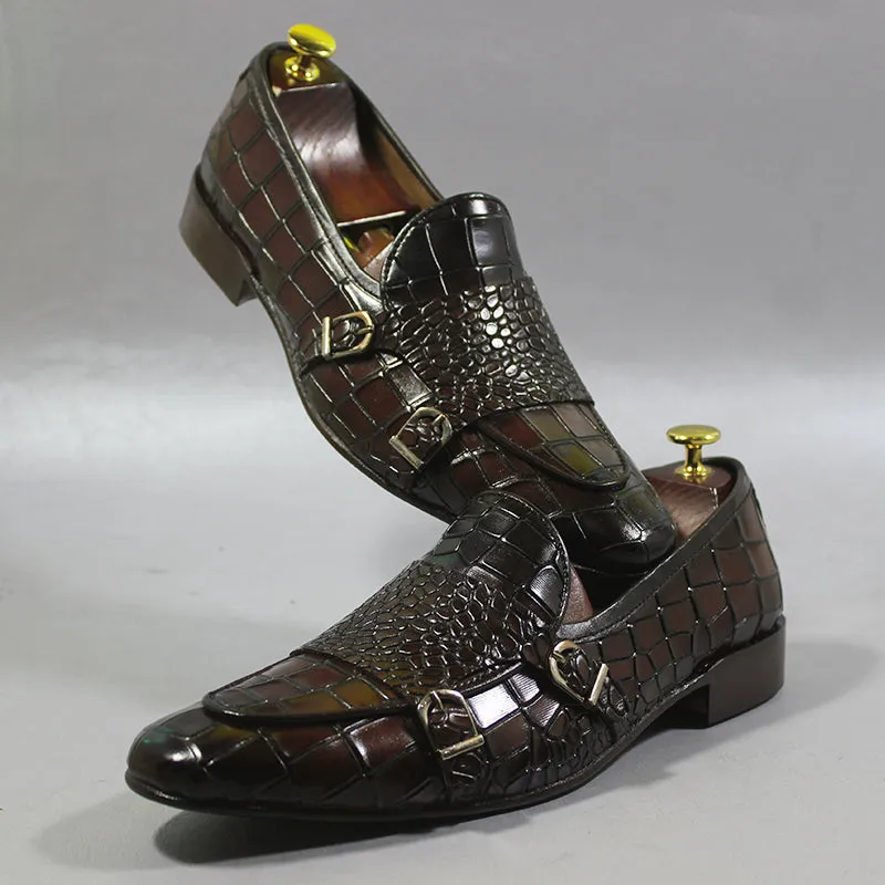 Double Monk Moccasin Shoes