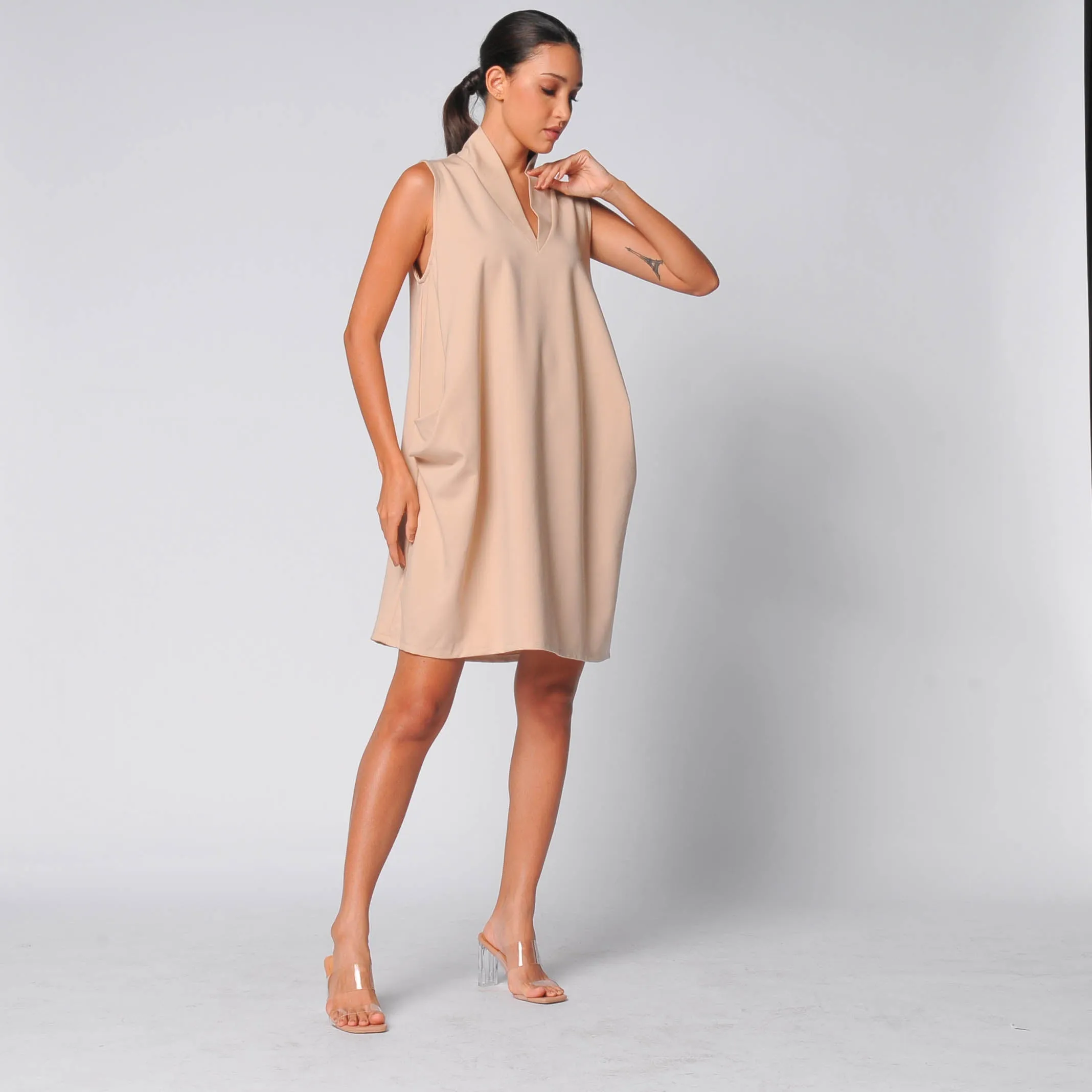 Eliana Sleeveless Shift Dress