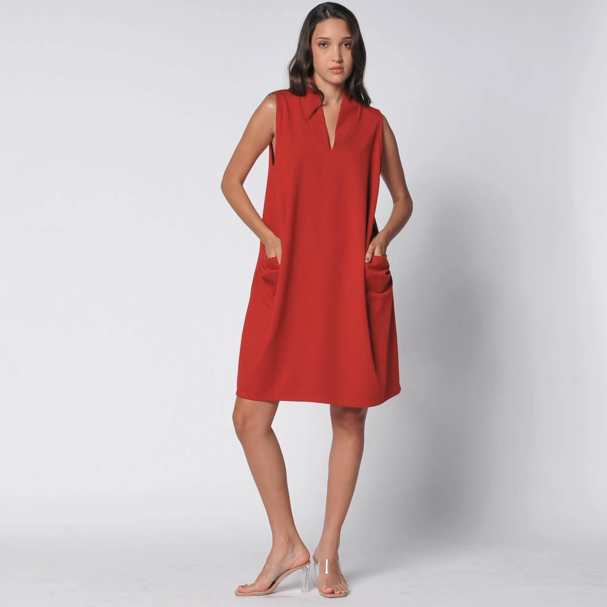 Eliana Sleeveless Shift Dress